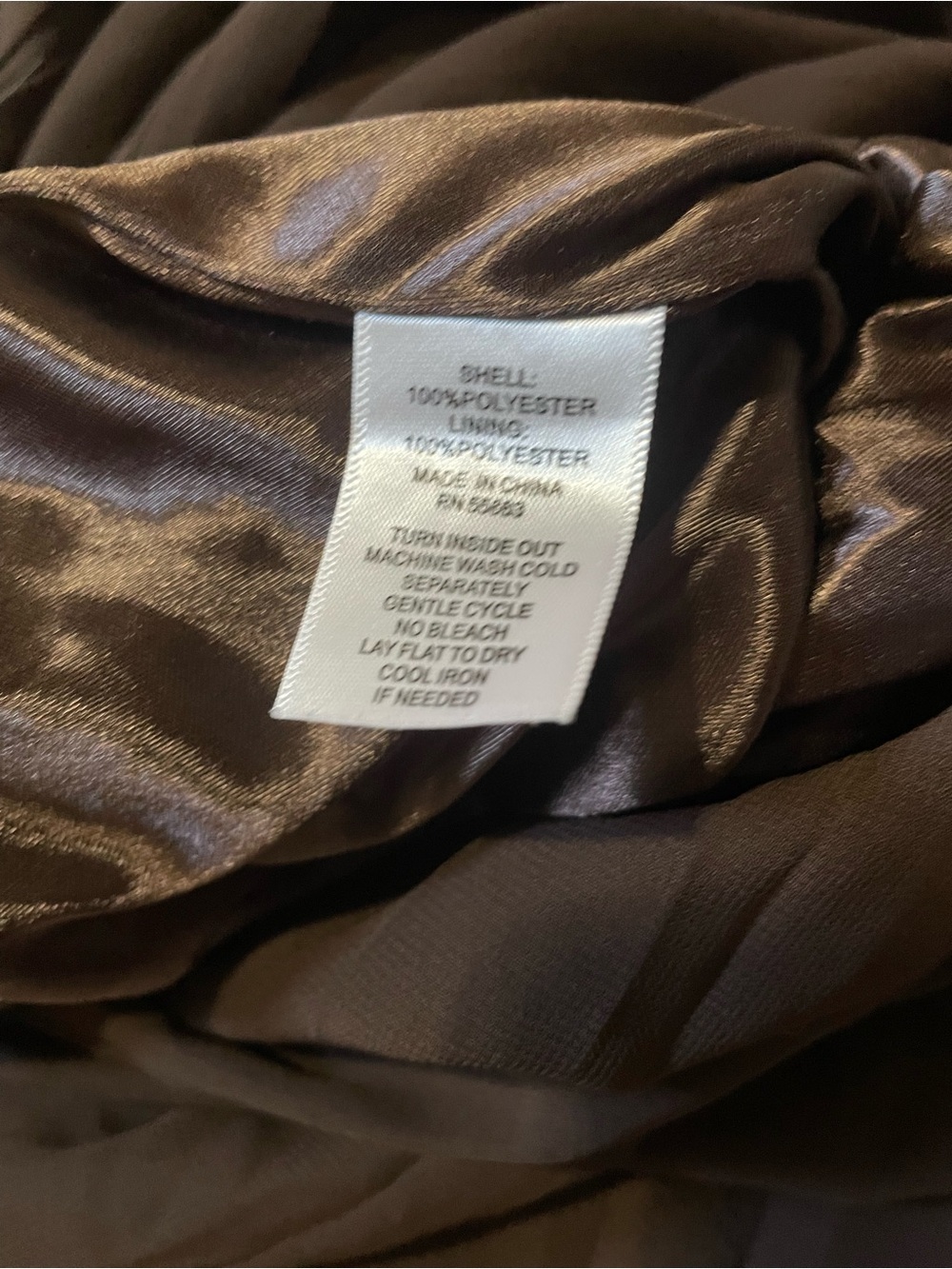 Joie Choc Brown Pleated Chiffon Midi Skirt, Self-Tie Belt, Flowy A-Line Sz L - Picture 7 of 7